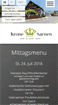 Mobile Screenshot of krone-sarnen.ch